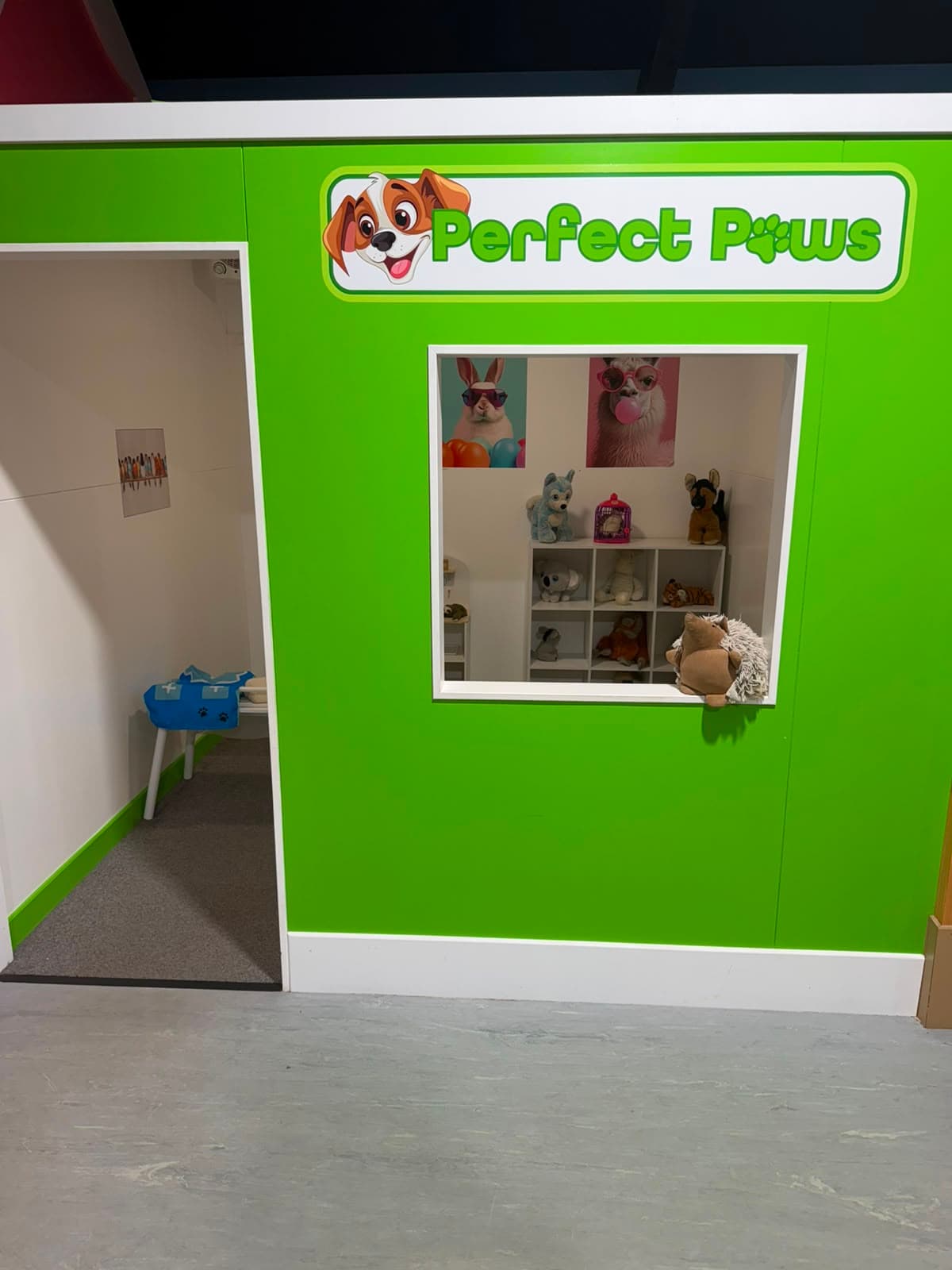 Perfect Paws role-play area