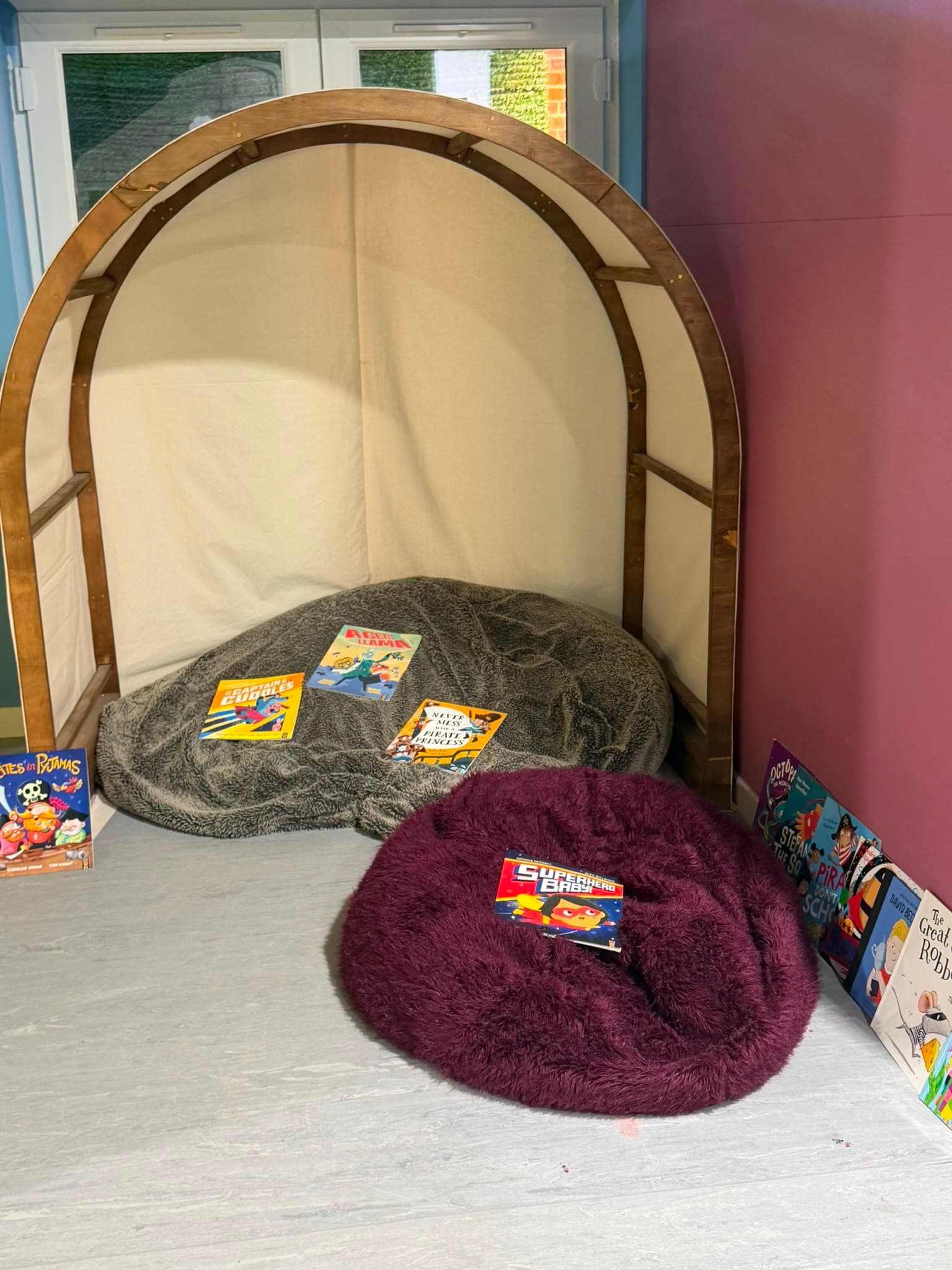 Role-play room at Charley's Play Barn