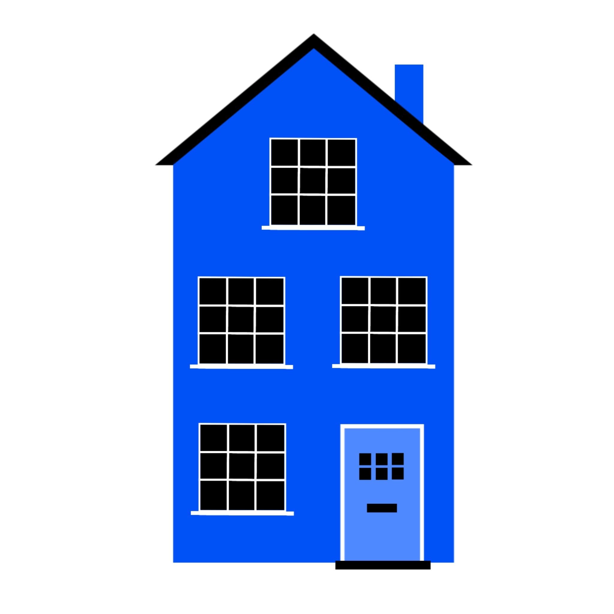 blue house role-play area